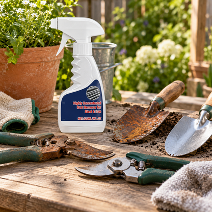 Powerful Rust Remover for Metal and Stainless Steel