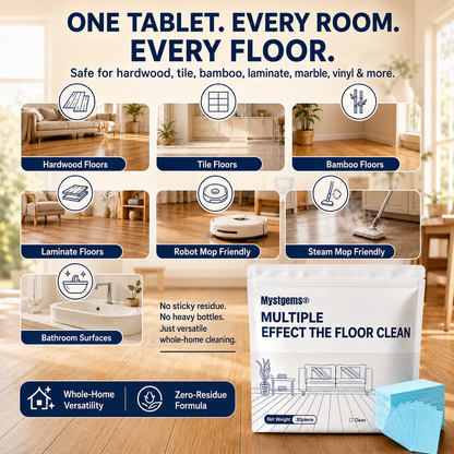 Mystgems® Multi-Surface Floor Cleaning Tablets