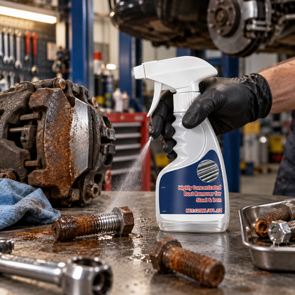 Powerful Rust Remover for Metal and Stainless Steel