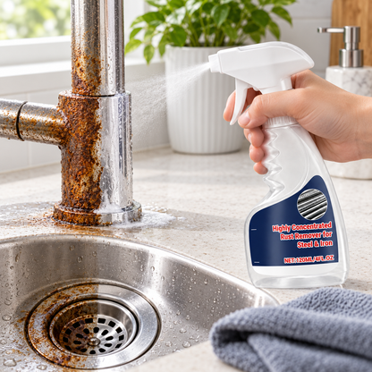 Powerful Rust Remover for Metal and Stainless Steel