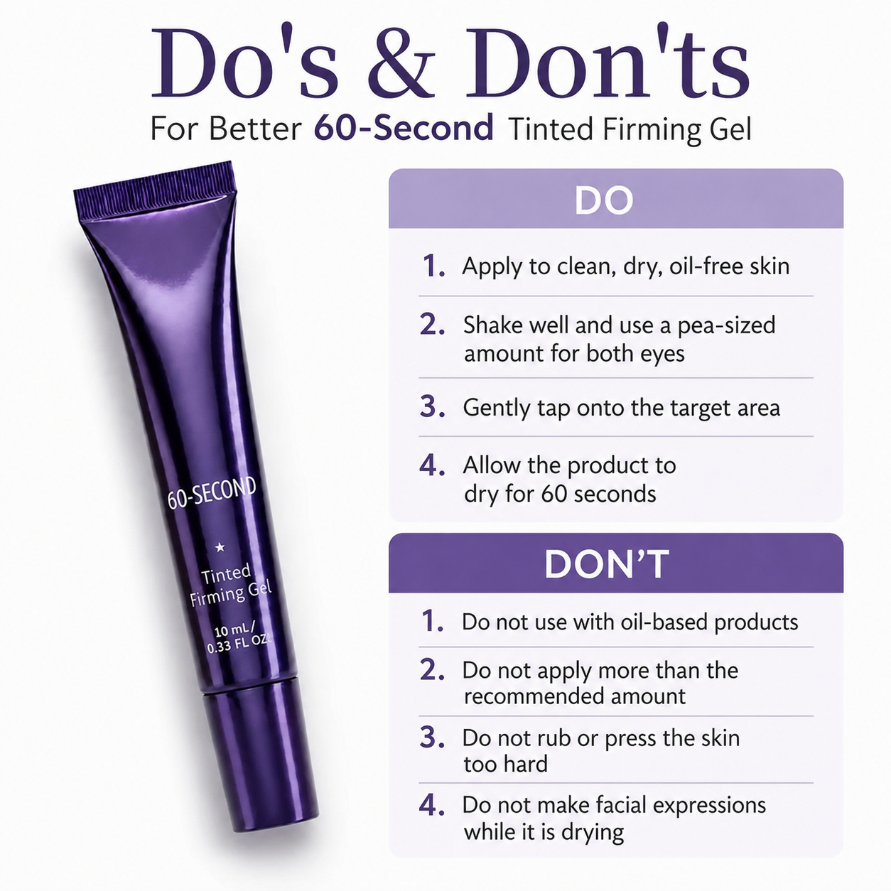 ✨60-Second Tinted Firming Gel