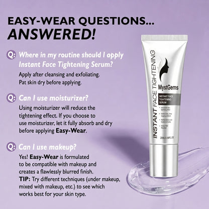 Instant Firming Temporary Face Tightener Easy-Wear Formula