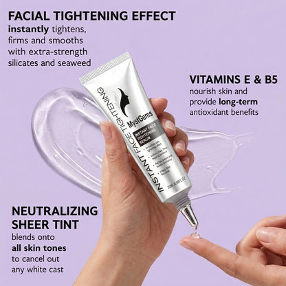 Instant Firming Temporary Face Tightener Easy-Wear Formula